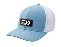 Daiwa Trucker Hat With Rubber Logo-Hat-Daiwa-Tackle World