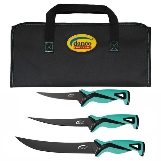 Danco 3 Piece Knife Kit- Pro Series-Accessories-Danco-Seafoam-Tackle World