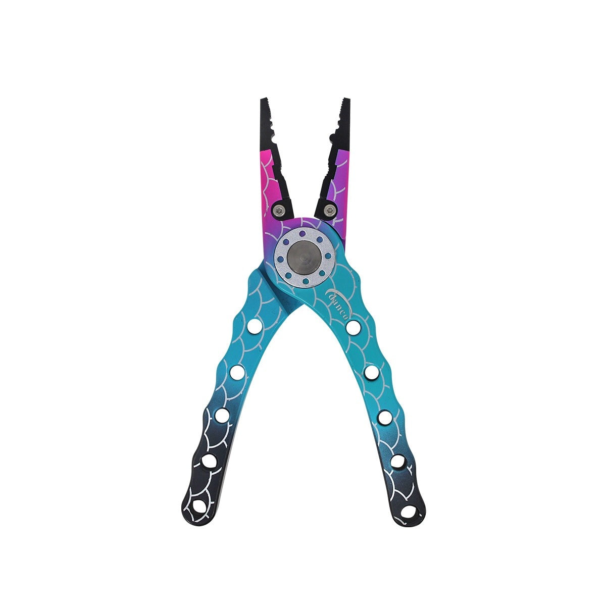 Danco 7" Fish Species Aluminum Pliers-Accessories-Danco-Tarpon (Pink/Blue)-Tackle World