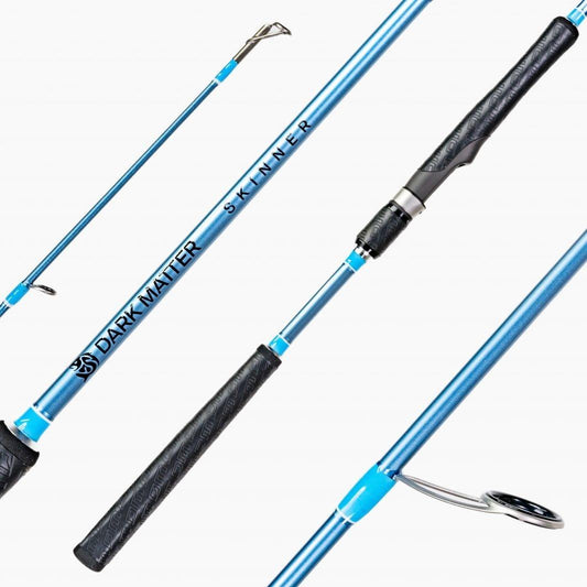 Dark Matter John Skinner Jig and Bounce Spinning Rods-Rod-Dark Matter-DMSJB63MS-Tackle World