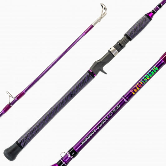 Dark Matter Psychedelic Casting Rods-Rod-Dark Matter-P7C-X-PU Purple-Tackle World