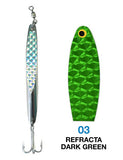 Deadly Dick Long Casting & Jigging Lures-Lures-Deadly Dick-Refracta Dark Green-Weight: 0.4oz - Length: 2 1/2"-Tackle World