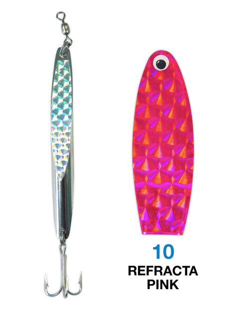 Deadly Dick Long Casting & Jigging Lures-Lures-Deadly Dick-Refracta Pink-Weight: 0.4oz - Length: 2 1/2"-Tackle World