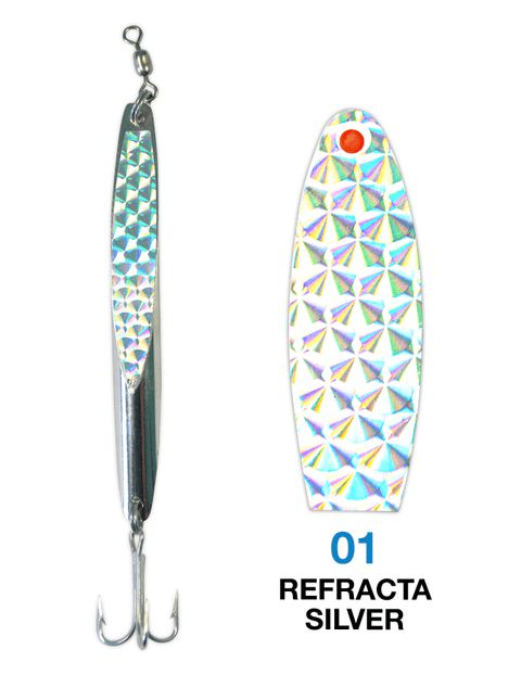 Deadly Dick Long Casting & Jigging Lures-Lures-Deadly Dick-Refracta Silver-Weight: 0.4oz - Length: 2 1/2"-Tackle World