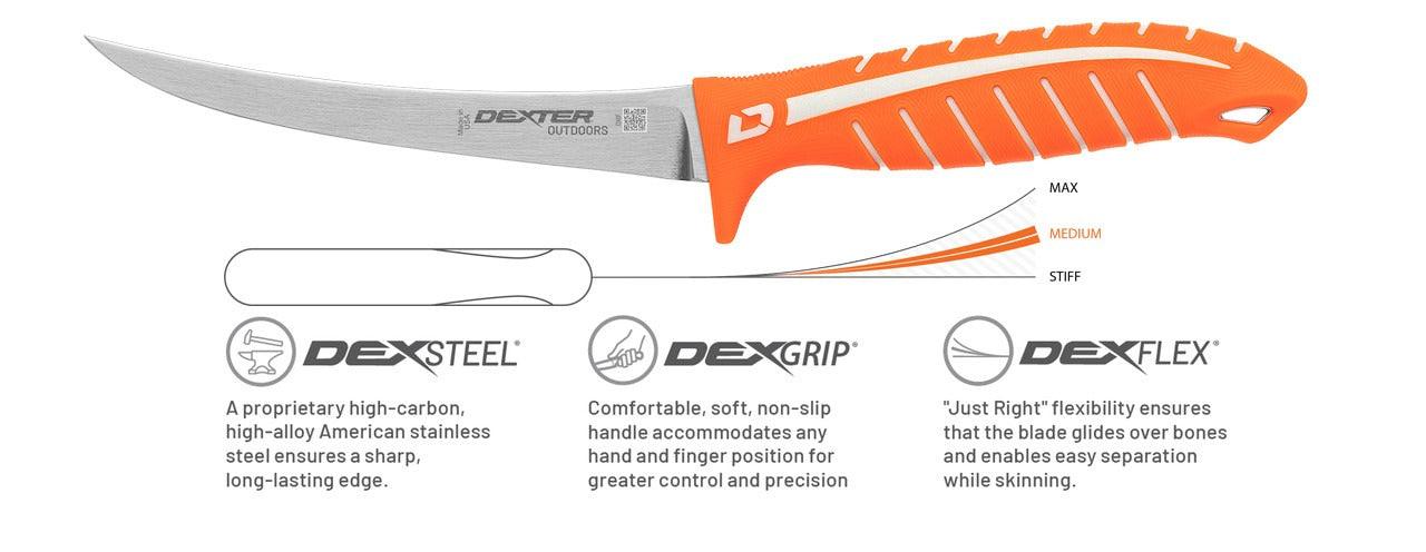 Dexter Dextreme 6" Flexible Fillet Knife with Sheath-Accessories-Dexter Russell-Tackle World