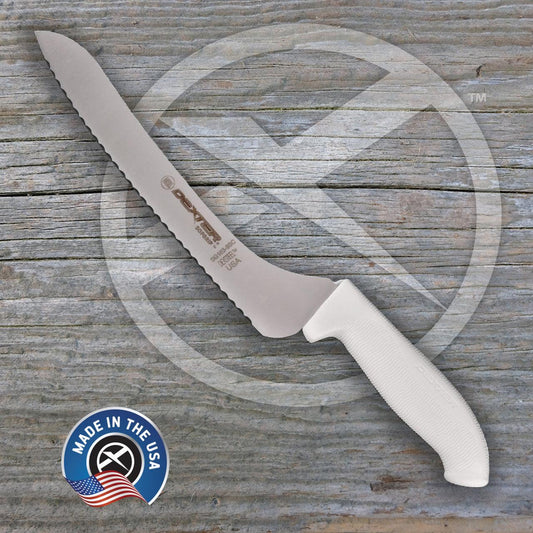 Dexter Russell SG163-9SC 9" Sofgrip Offset Scalloped Knives-Accessories-Dexter Russell-Tackle World