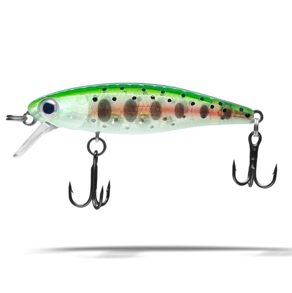 Dynamic Lures HD Trout 2.25" Slow Sinking Crankbait-Lures-Dynamic Lures-1/10oz-Ghost Rainbow-Tackle World