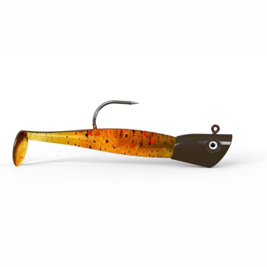 Dynamic Lures Micro Attack 1.5" Swim Jig-Lures-Dynamic Lures-1/16oz-Motor Oil-Tackle World