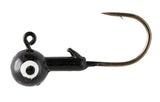 Eagle Claw Ball Head Jig-Lures-Eagle Claw-1/16oz 25pk-Black-Tackle World