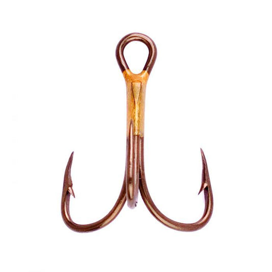 Eagle Claw Bronze Treble Hooks-Terminal Tackle-Eagle Claw-Tackle World