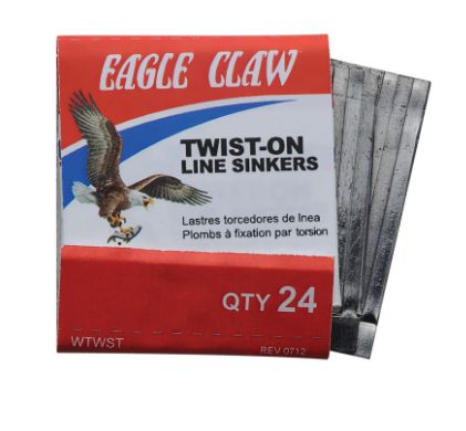 Eagle Claw Twist On Weights-Terminal Tackle-Eagle Claw-Tackle World