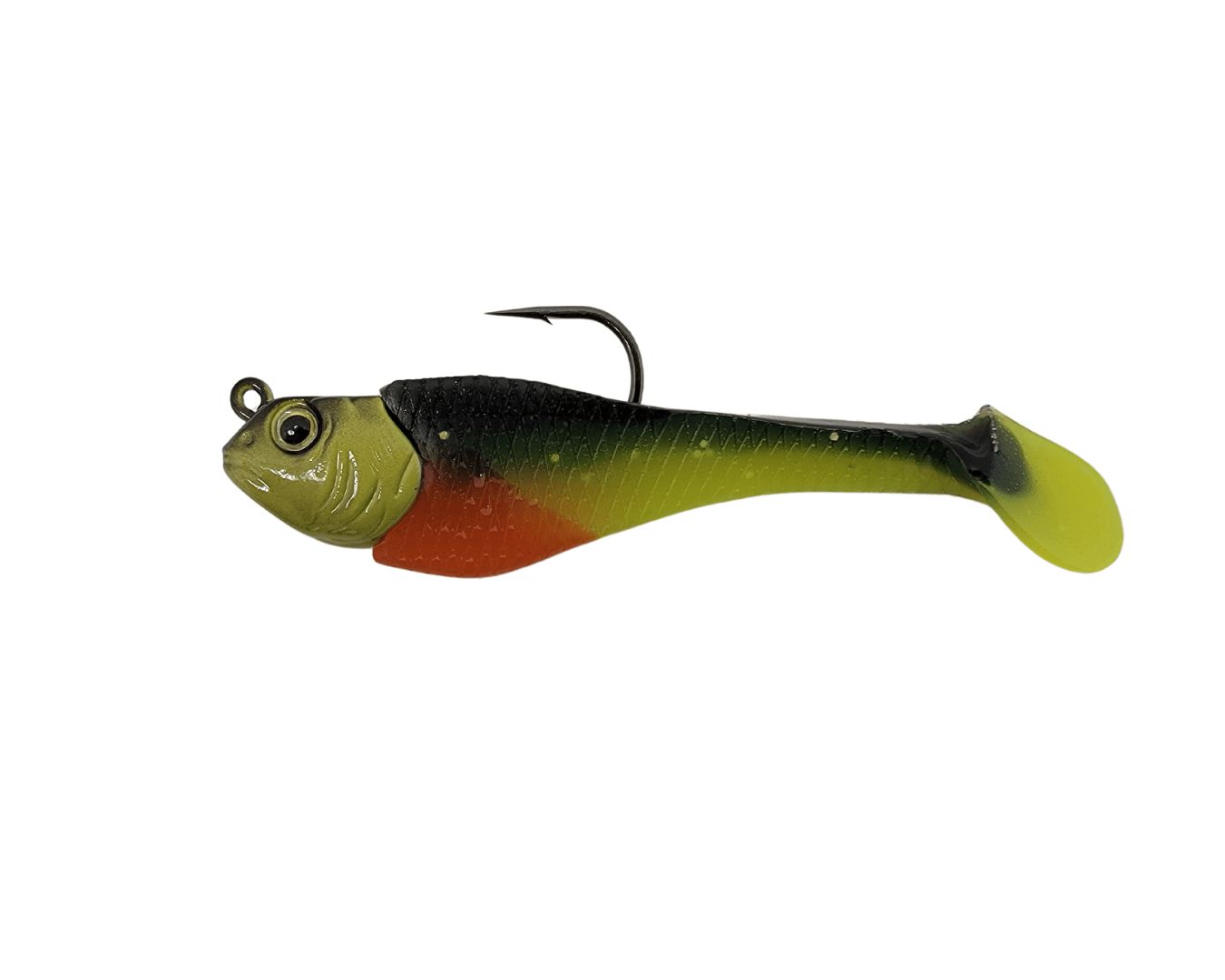 EliasVFishing Mackinaw Shads-Lures-EliasVFishing-1 oz - Black/Chartreuse-Tackle World