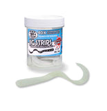 Fat Cow Jig Strips Eel Tail-Lures-Fat Cow-Glow-3-1/2"-Tackle World