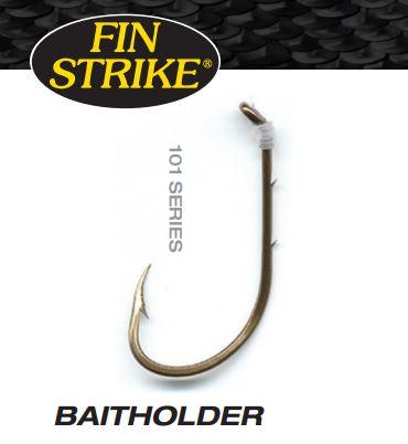 Fin Strike Snelled Bronze Baitholder Hooks-Terminal Tackle-Fin Strike-Tackle World