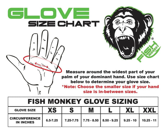 Fish Monkey Wooly Wool Half Finger Gloves-Apparel-Fish Monkey-Tackle World