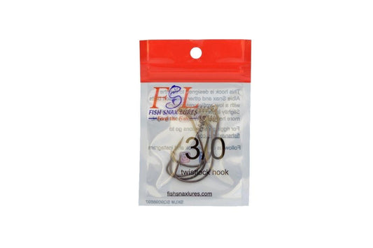 Fish Snax Lures Twistlock Hooks-Lures-Fish Snax Lures-Mar-00-Tackle World