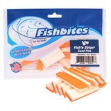 Fishbites Longer Lasting Fish'n Strips Sand Flea Scented Soft Baits-Lures-Fishbites-Sandflea-Tackle World