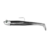 Fishlab Mad Eel Soft Swimbaits-Lures-Fishlab-Length: 5" - Weight: 1-1/3oz (1 jighead/2 soft bodies)-Black Ice-Tackle World