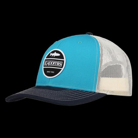 G. Loomis Fish Patch Cap-Apparel-G. Loomis-Blue Teal/Navy-Tackle World