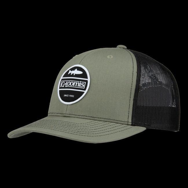 G. Loomis Fish Patch Cap-Apparel-G. Loomis-Olive/Black-Tackle World