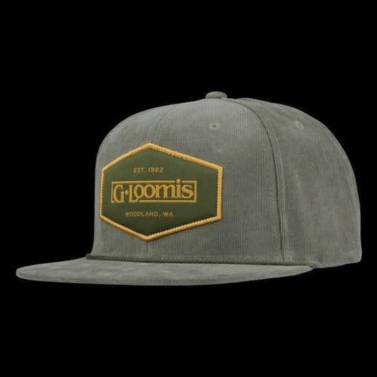 G. Loomis Rope Flatbill Cap-Apparel-G. Loomis-Olive-Tackle World