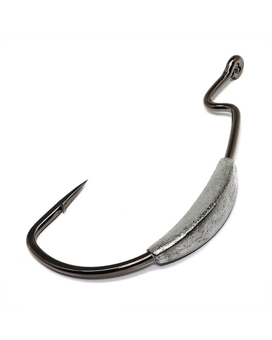 Gamakatsu Extra Wide Gap (EWG) Monster Weighted Hooks NS Black-Terminal Tackle-Gamakatsu-Tackle World