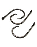 Gamakatsu Octopus Circle Straight Eye 4x Strong Hooks NS Black-Terminal Tackle-Gamakatsu-Tackle World