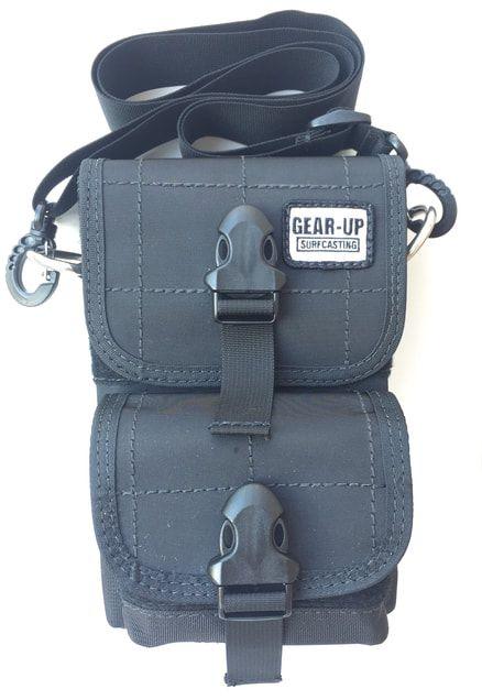 Gear-Up 2-Tube Surf Bag with Front Pouch-Accessories-Gear-Up-Black-Tackle World