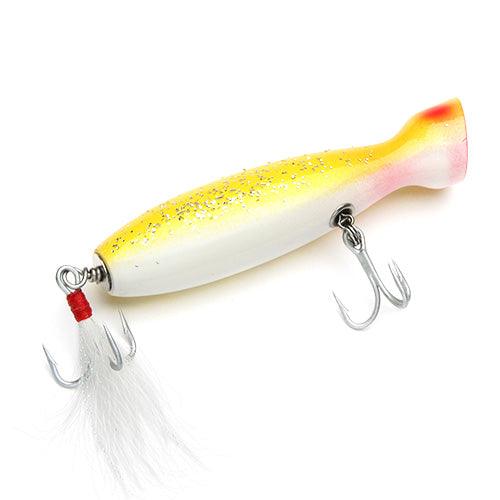 Gibbs Polaris Popper Lures-Lures-Gibbs Lures-Yellow-2 1/4oz-Tackle World