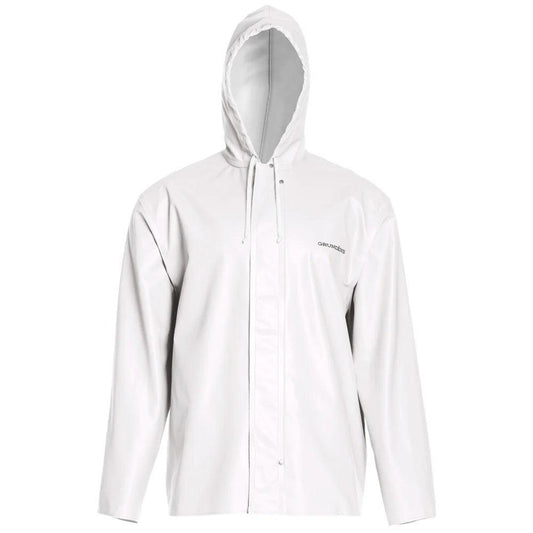 Grundens Clipper 82 Hooded Commercial Fishing Jackets-Apparel-Grundens-White-M-Tackle World