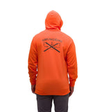 Grundens Displacement DWR Hoodie CLOSE-OUT-Apparel-Grundens-Red Orange-S-Tackle World