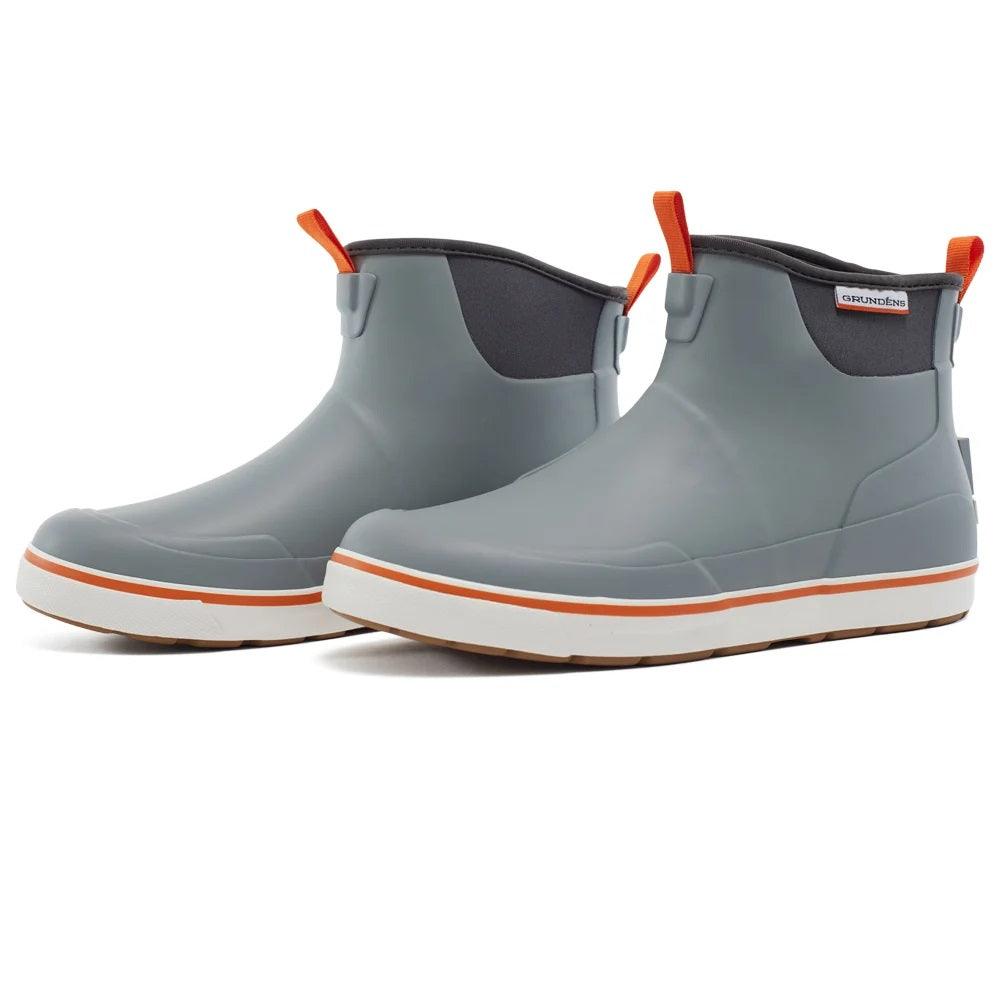 Grundens Men's Deck-Boss Ankle Boots-Apparel-Grundens-Monument Grey-8-Tackle World