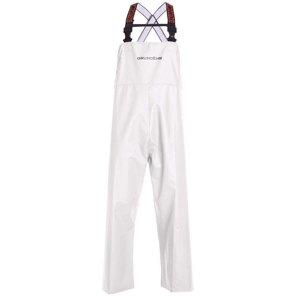 Grundens Shoreman Fishing Bib Pants 500-Apparel-Grundens-White-XS-Tackle World