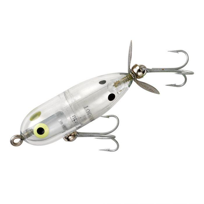 Heddon Tiny Torpedo Lures-Lures-Heddon-Clear-Length: 1 7/8" - Weight: 1/4oz-Tackle World