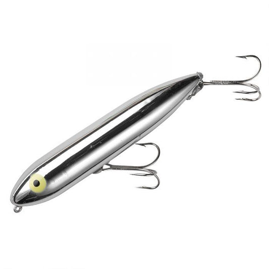 Heddon Zara Spook Lures-Lures-Heddon-Nickel Plate-Length: 4 1/2" - Weight: 3/4oz-Tackle World