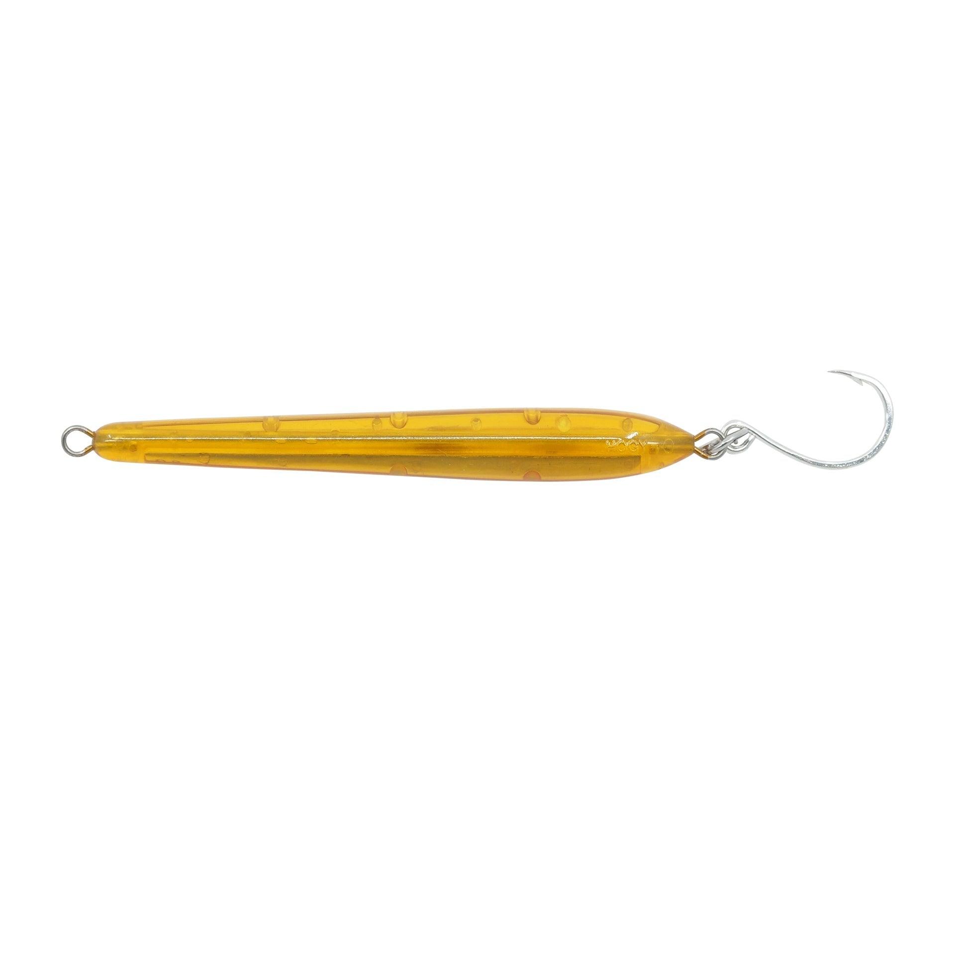 Hogy Charter Surface Eraser Long Range Lures-Lures-Hogy-Weight: 3/4oz - Length: 4"-Clear Amber-Tackle World