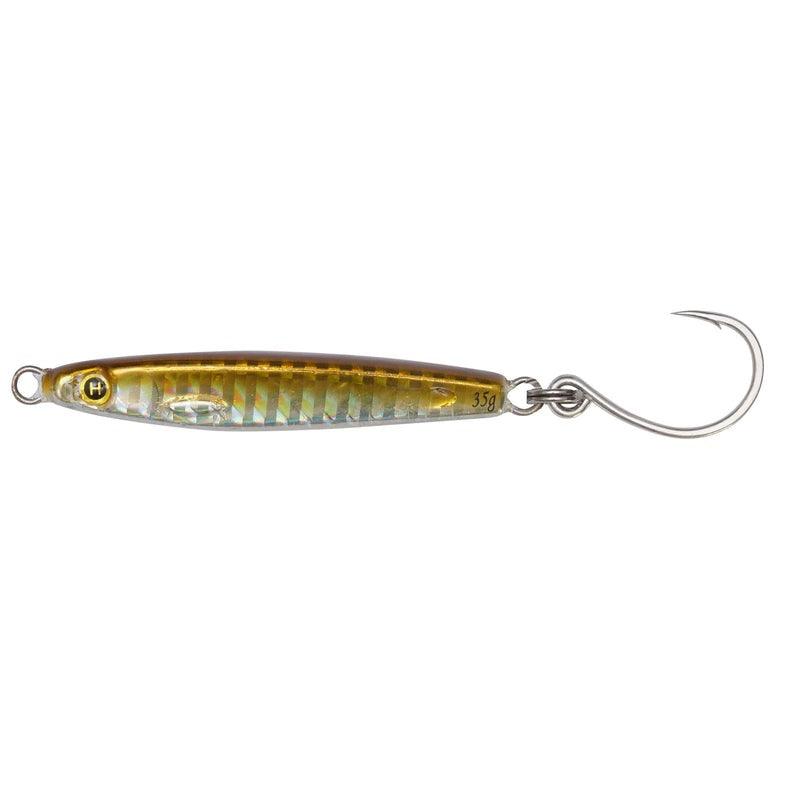 Hogy Heavy Minnow Jigs With VMC 4X In-Line Hook-Lures-Hogy-Olive-Weight: 3/4oz - Length: 2"-Tackle World