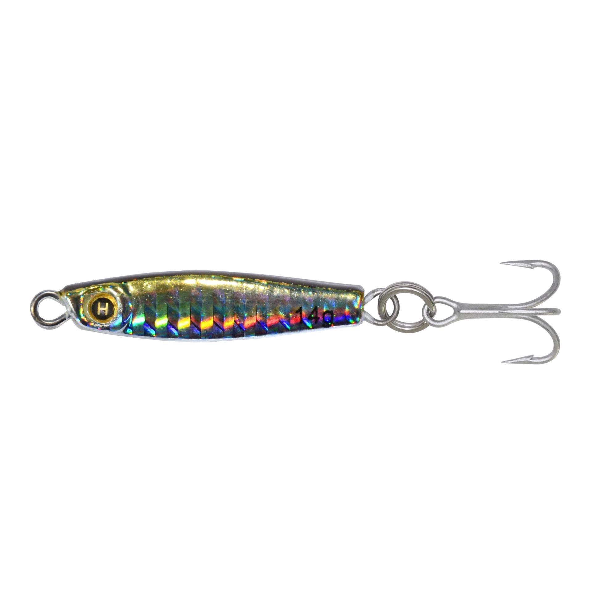 Hogy Heavy Minnow Jigs With VMC Treble Hook-Lures-Hogy-3/4oz Olive (230600)-Tackle World