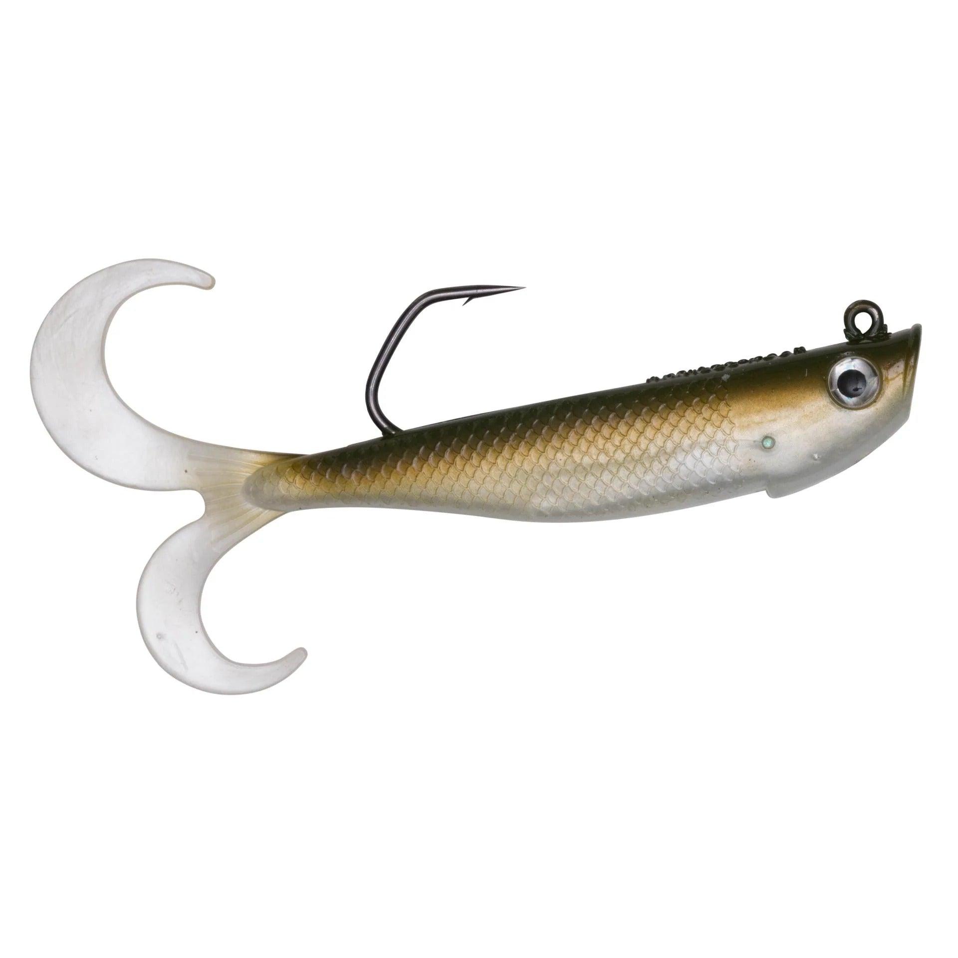 Hogy Slow Tail Twin Tail Swimbait-Lures-Hogy-5.5" 1.25oz-Olive-Tackle World