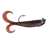 Hogy Slow Tail Twin Tail Swimbait-Lures-Hogy-5.5" 1.25oz-Root Beer-Tackle World