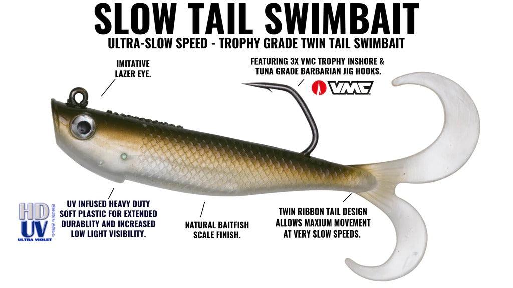 Hogy Slow Tail Twin Tail Swimbait-Lures-Hogy-Tackle World