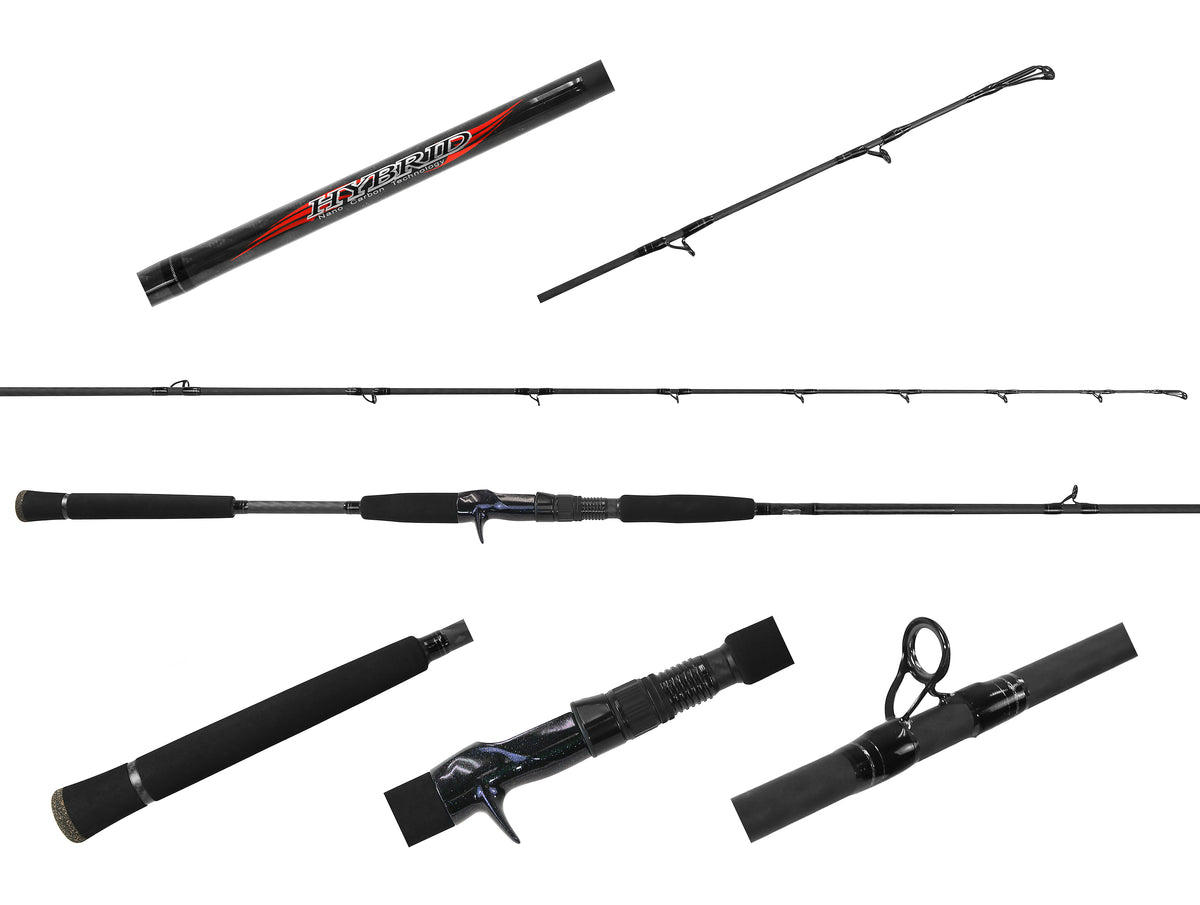 Jigging World Hybrid Nano Carbon Casting Rods