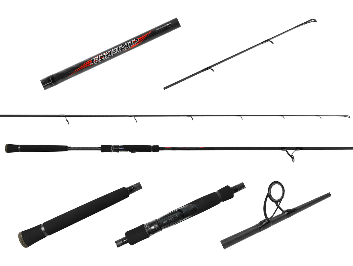 Jigging World Hybrid Nano Carbon Spinning Rods