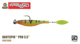 Hyperlastics Dartspin Pro Lures (Rigged Jighead Ver.)-Lures-Hyperlastics-Length: 3.5" - Weight: 1/4oz-Firetiger-Tackle World