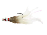 Jigging World Bass Candy Bucktail Jigs-Lures-Jigging World-White-1oz-Tackle World