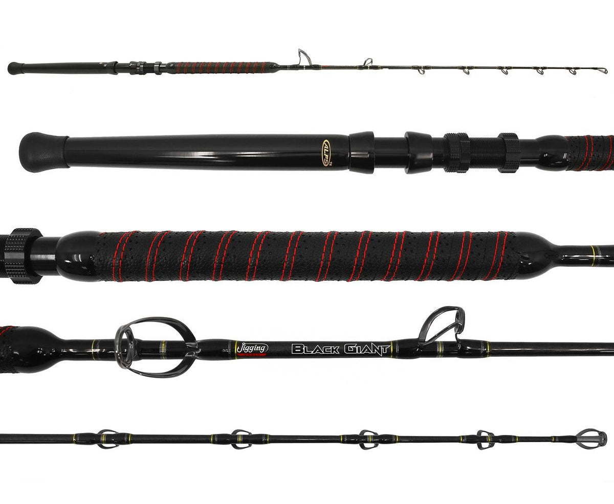 Jigging World Black Giant Casting Rods-Rod-Jigging World-Tackle World