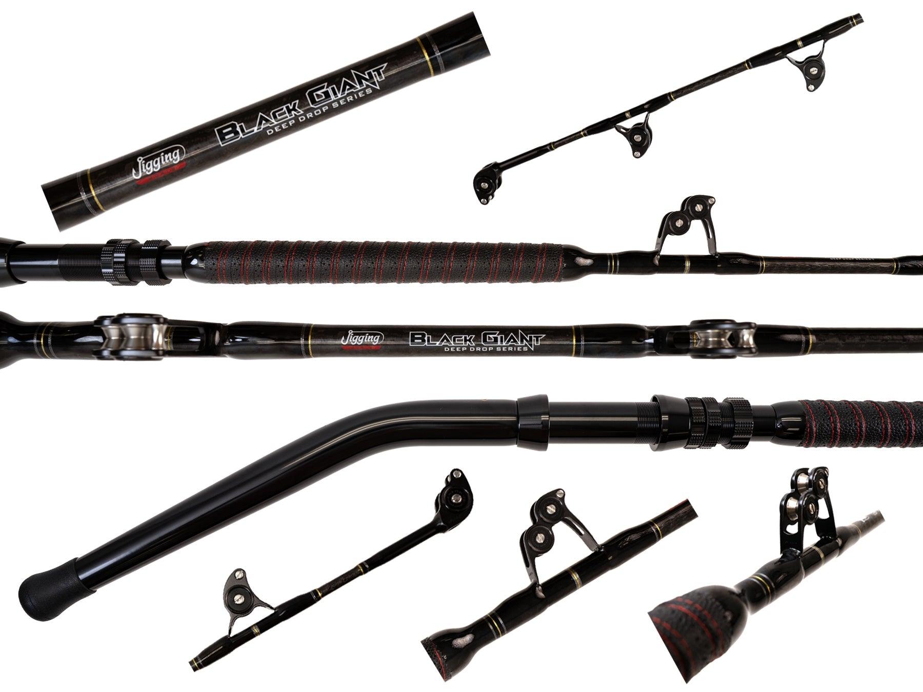 Jigging World Black Giant Deep Drop Rods-Rod-Jigging World-JW-BGDD-66B (Bent Butt)-Tackle World