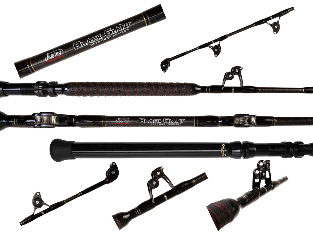 Jigging World Black Giant Deep Drop Rods-Rod-Jigging World-JW-BGDD-66S (Straight Butt)-Tackle World