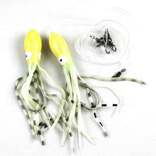 Jigging World Deep Drop Foam Glow Head Tile Fish Rigs-Terminal Tackle-Jigging World-Glow Tail-Tackle World