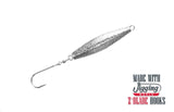 Jigging World Diamond Jigs-Lures-Jigging World-Hammered Chrome Silver-2 oz-Tackle World